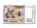 Geldschein, Congo Democratic Republic, 50 Centimes, 1997, 1997-11-01, UNZ