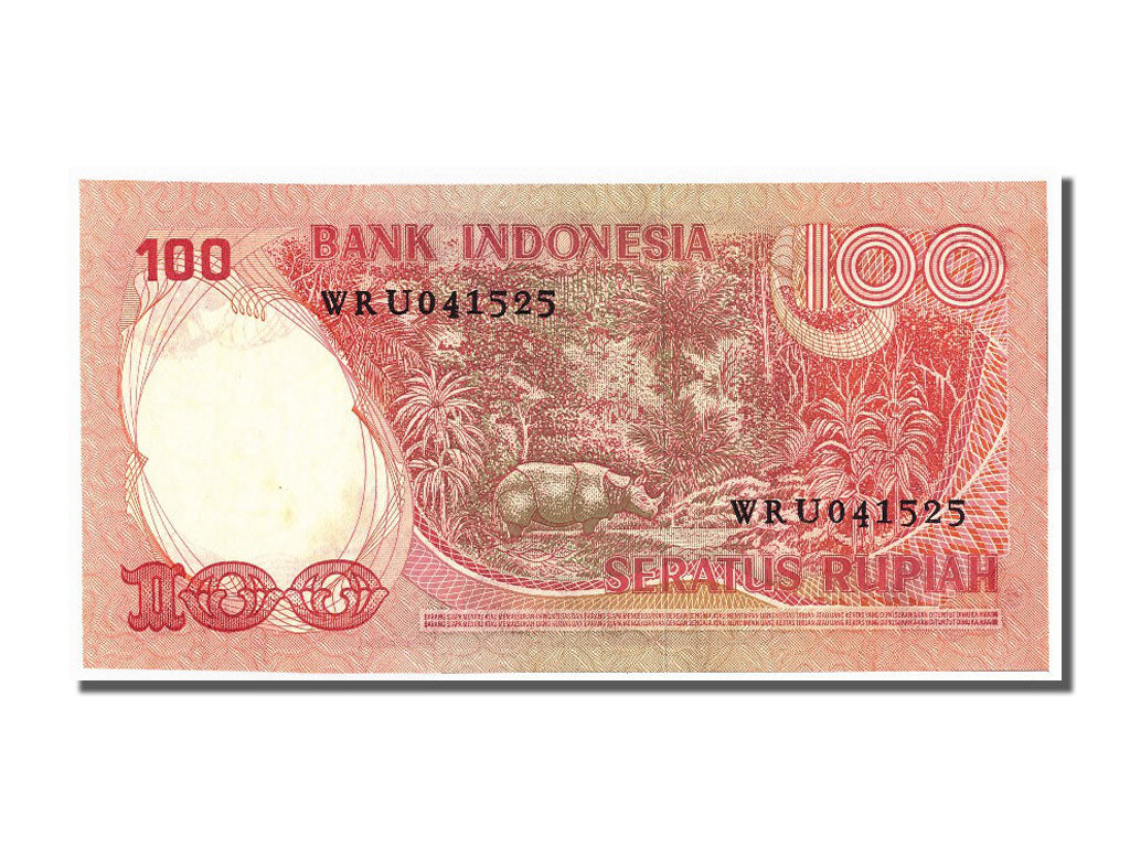 Biljet, Indonesië, 100 Rupiah, 1977, NIEUW