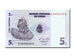 Billet, Congo Democratic Republic, 5 Centimes, 1997, 1997-11-01, NEUF