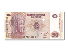 Banknote, Congo Democratic Republic, 50 Francs, 2007, 2007-07-31, UNC(65-70)