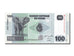 Banconote, Repubblica Democratica del Congo, 100 Francs, 2007, FDS