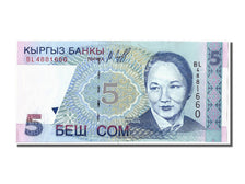 Banknote, KYRGYZSTAN, 5 Som, 1997, UNC(65-70)