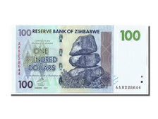 Geldschein, Simbabwe, 100 Dollars, 2008, 2008-08-01, UNZ
