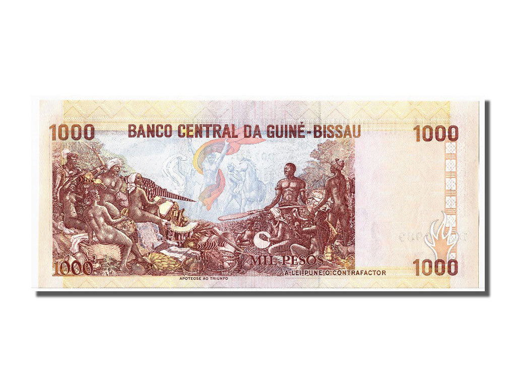 Banknote, Guinea-Bissau, 1000 Pesos, 1993, 1993-03-01, UNC(65-70)