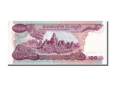 Biljet, Cambodja, 100 Riels, NIEUW