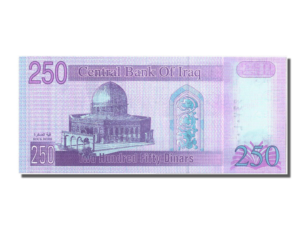 Banknote, Iraq, 250 Dinars, 2002, UNC(65-70)