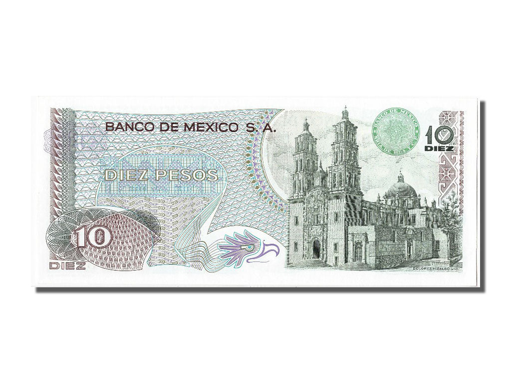 Banknote, Mexico, 10 Pesos, 1975, 1975-05-15, UNC(65-70)