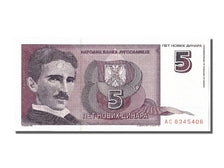 Yugoslavia, 5 Novih Dinara, 1994, KM #148, 1994-03-03, UNC(63), AC 8345406