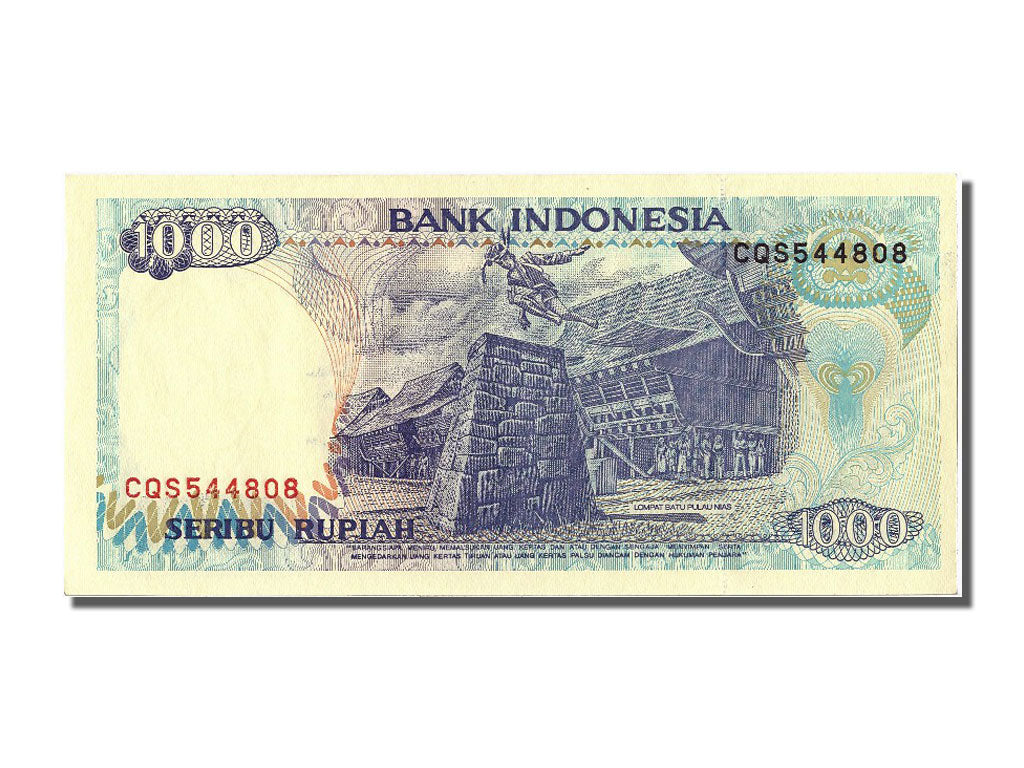 Banconote, Indonesia, 1000 Rupiah, 1992, FDS