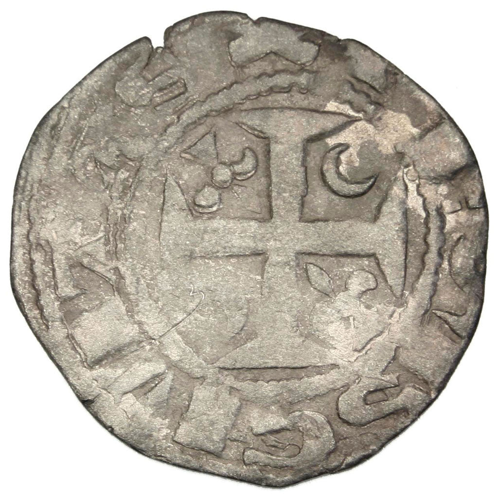 Coin, France, Denarius, Reims, VF(30-35), Silver