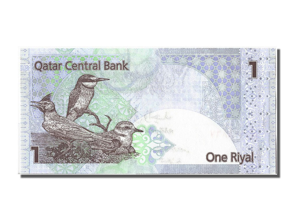 Qatar, 1 Riyal, KM #20, UNC(65-70)