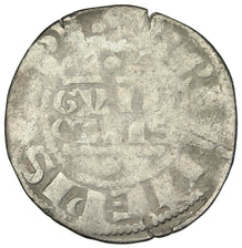 FRANCE, Denarius, Reims, F(12-15), Silver, 0.89