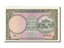 South Viet Nam, 1 D<ox>ng, KM #1a, UNC(65-70), 343154