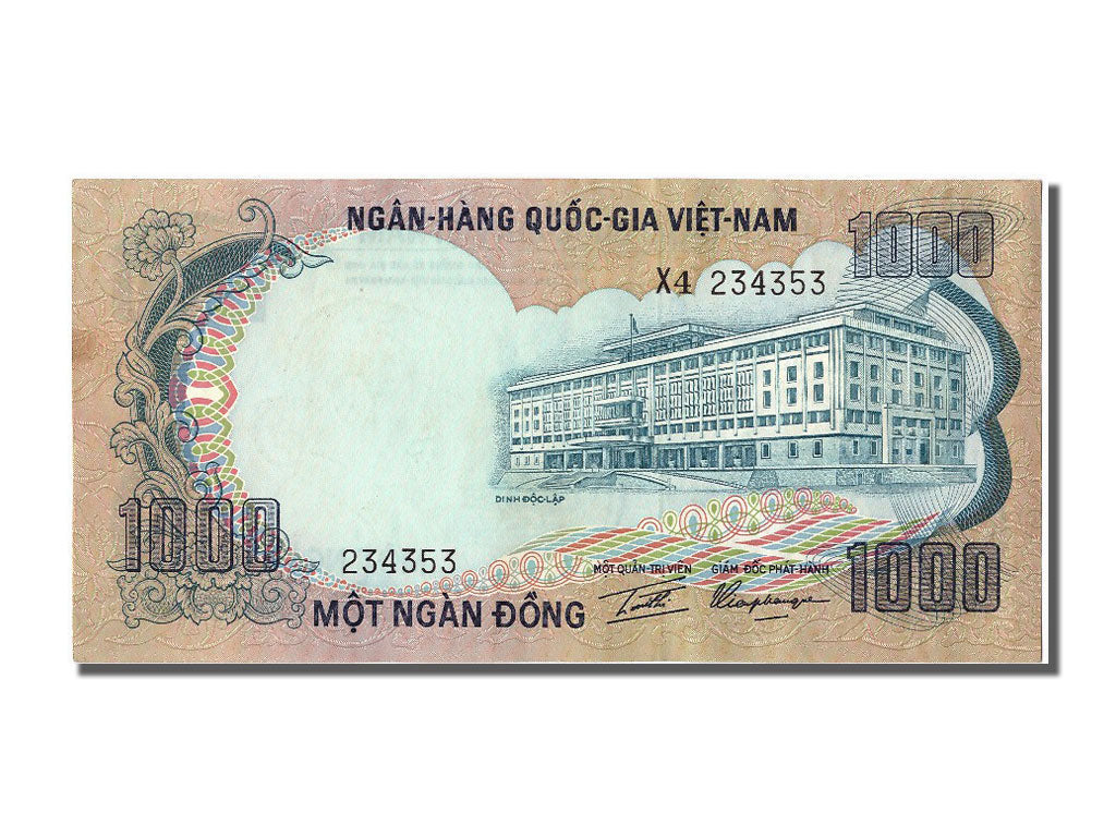 South Viet Nam, 1000 D<ox>ng, KM #34a, UNC(65-70), 234353