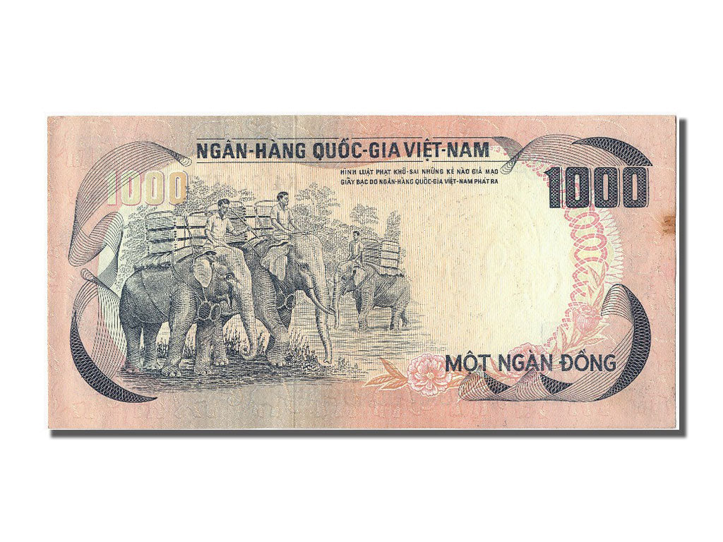 South Viet Nam, 1000 D<ox>ng, KM #34a, UNC(65-70), 234353