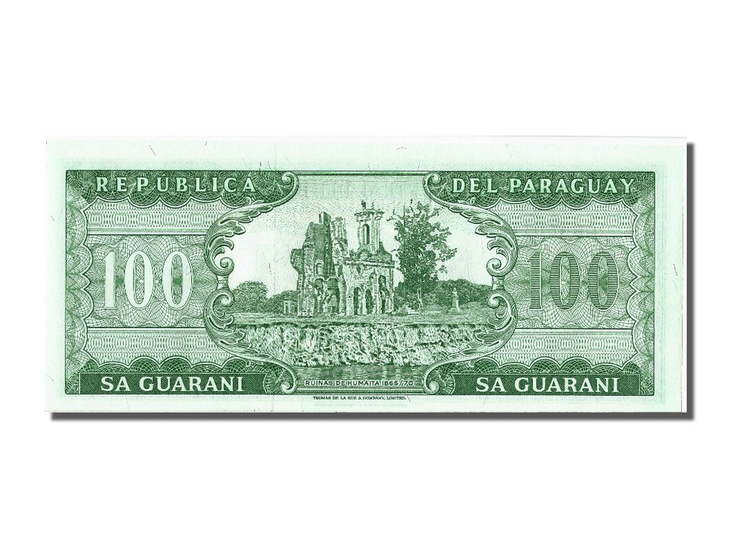 Banknote, Paraguay, 100 Guaranies, 1952, UNC(65-70)
