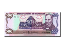 Banknote, Nicaragua, 500 Cordobas, 1985, UNC(65-70)