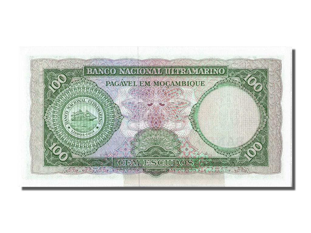 Banknote, Mozambique, 100 Escudos, 1961-03-27, UNC(65-70)