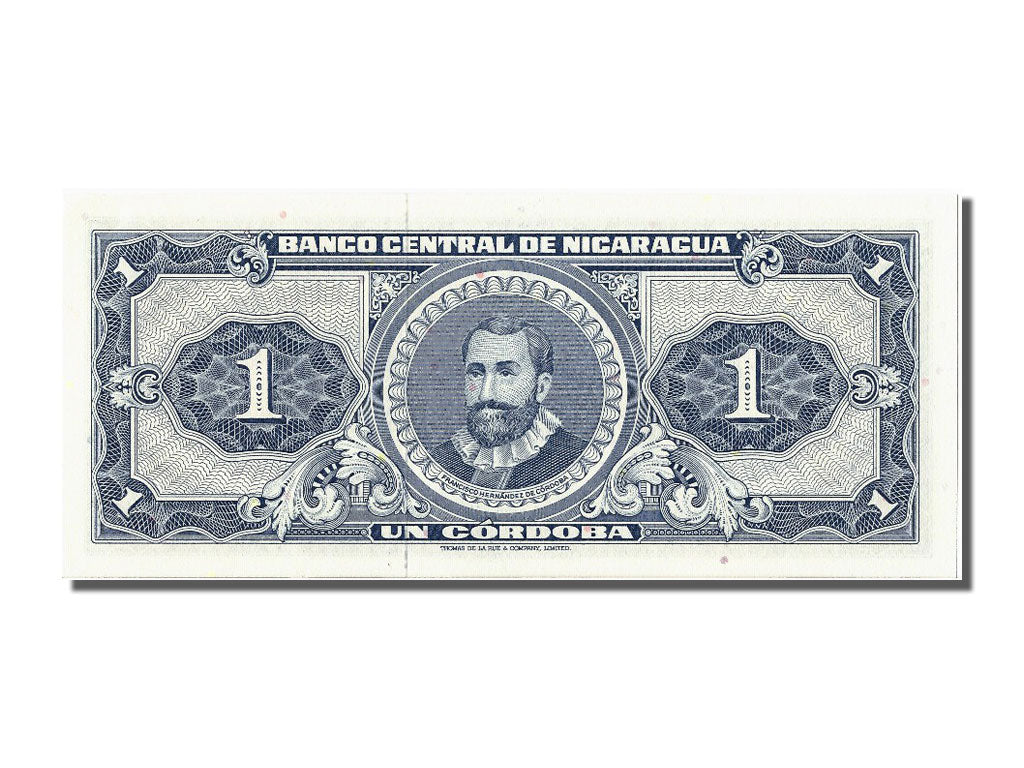 Banknote, Nicaragua, 1 Cordoba, 1968, 1968-05-25, UNC(63)