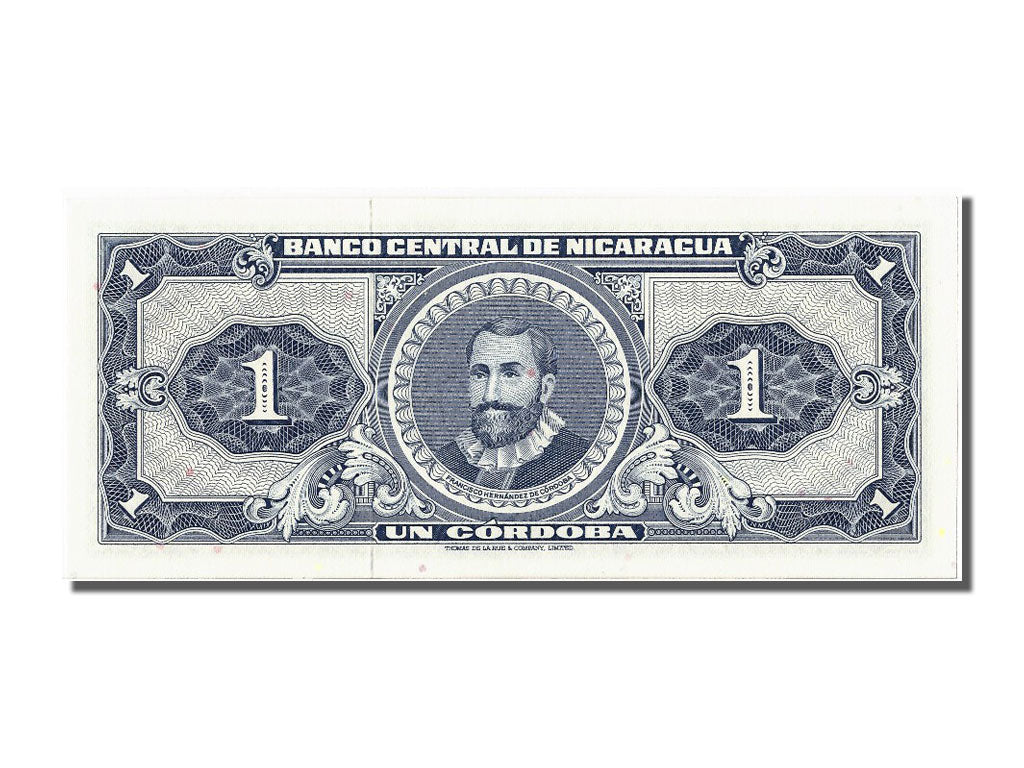 Banknote, Nicaragua, 1 Cordoba, 1968, 1968-05-25, UNC(63)