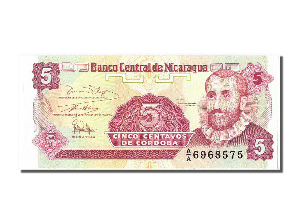 Banknote, Nicaragua, 5 Centavos, UNC(65-70)