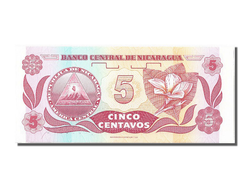 Banknote, Nicaragua, 5 Centavos, UNC(65-70)