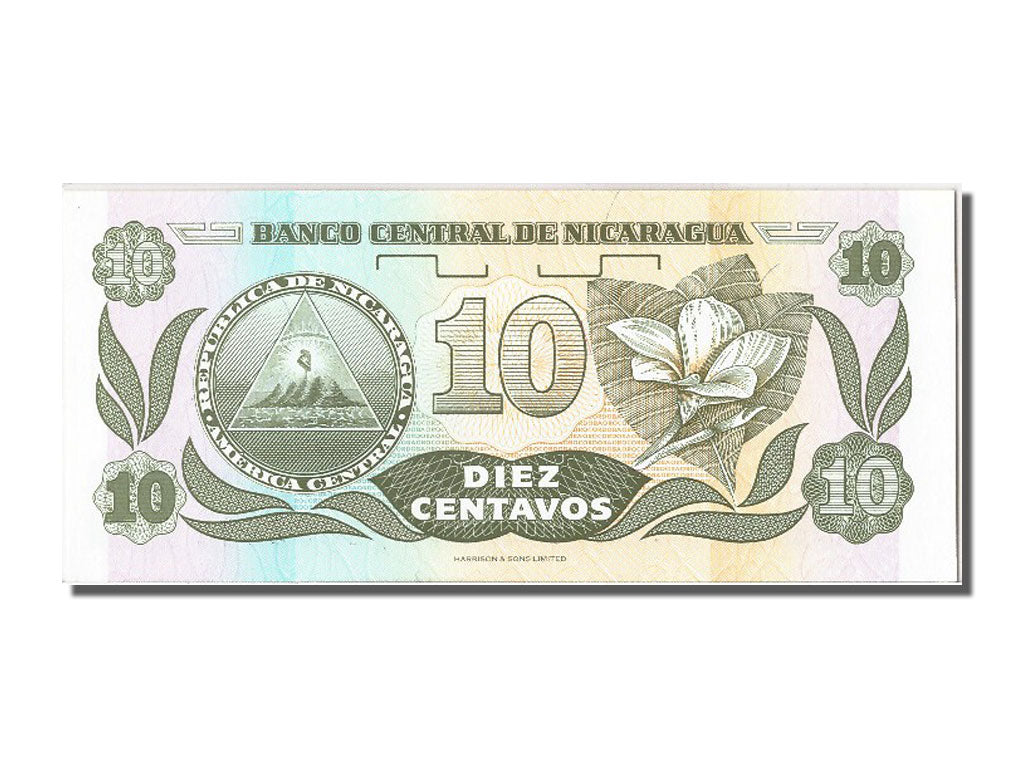 Banknote, Nicaragua, 10 Centavos, UNC(65-70)