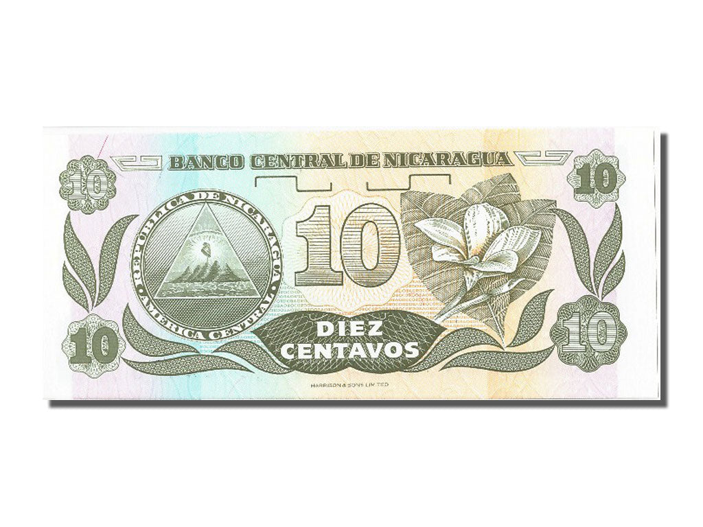 Banknote, Nicaragua, 10 Centavos, UNC(65-70)