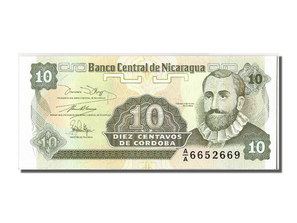Banknote, Nicaragua, 10 Centavos, UNC(65-70)