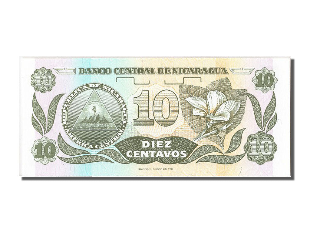 Banknote, Nicaragua, 10 Centavos, UNC(65-70)