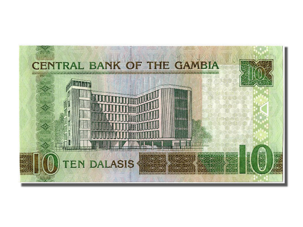 Banknote, Gambia, 10 Dalasis, 2006, UNC(65-70)