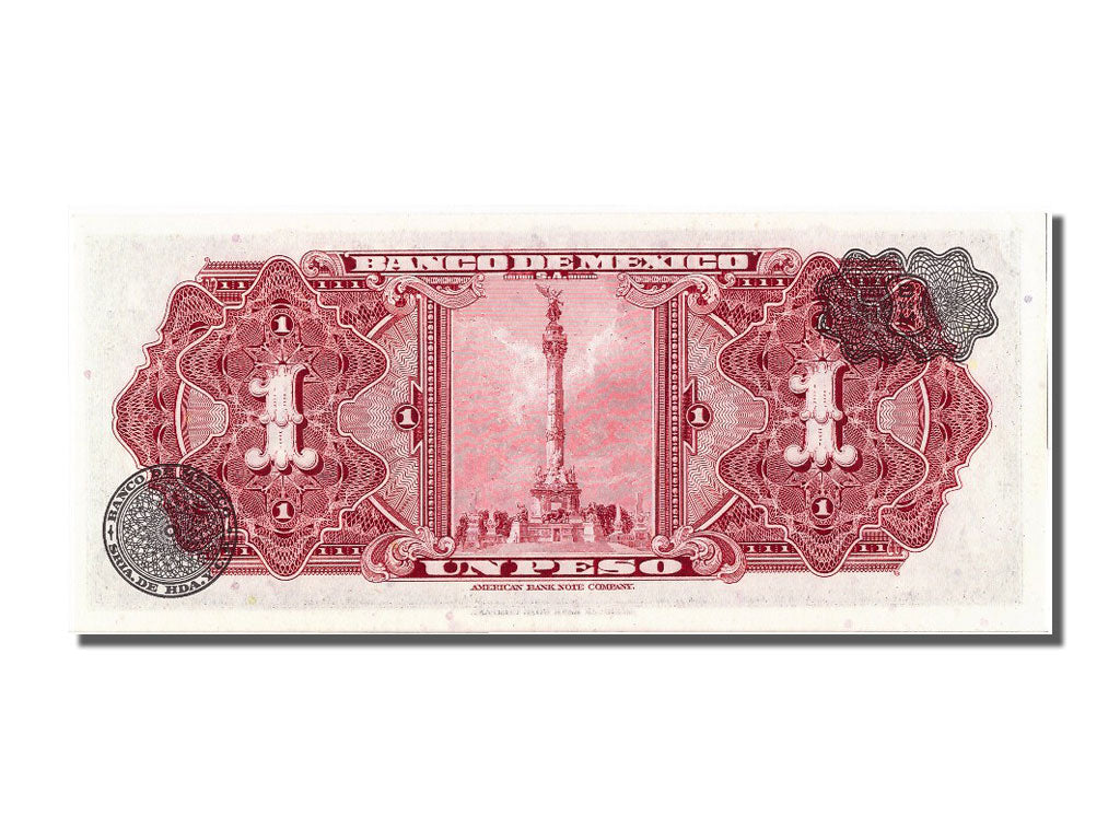 Billete, 1 Peso, 1969, México, 1969-08-27, UNC