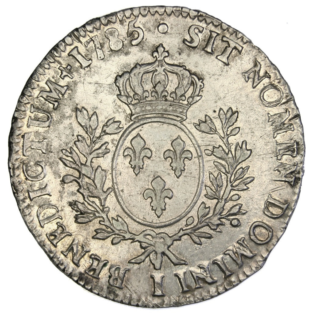 FRANCE, Écu aux branches d'olivier, ECU, 1785, Limoges, KM #564.7, EF(40-45), ..