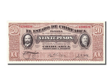 Banknote, Mexico - Revolutionary, 20 Pesos, 1915, UNC(65-70)
