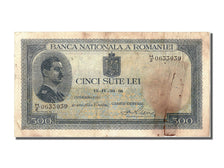 Romania, 500 Lei, 1936, KM #42a, 1936-04-30, VG(8-10), H/2 0633039