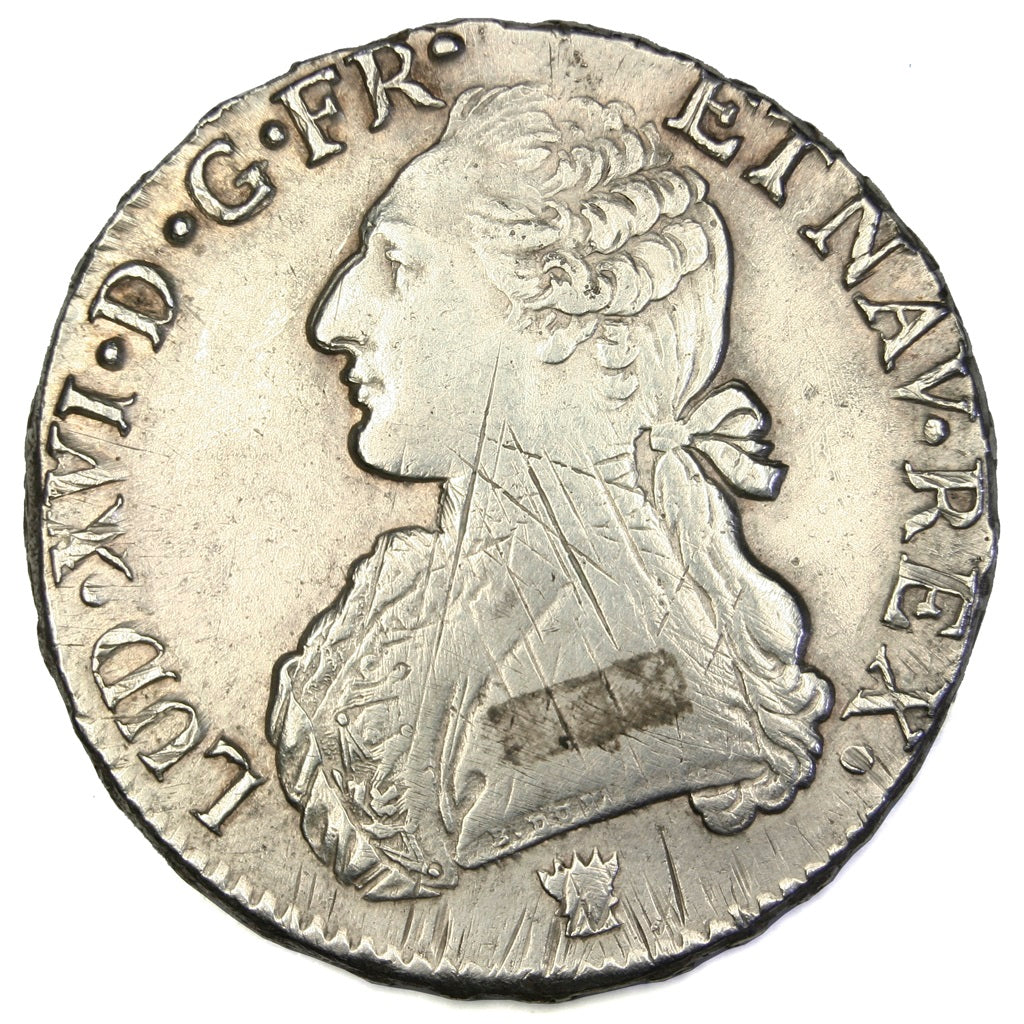 Louis XVI, Écu aux Branches d'Olivier