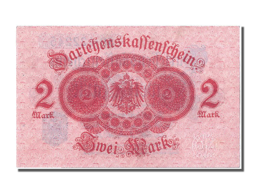 Germany, 2 Mark, 1914, KM #55, 1914-08-12, UNC(65-70), 59.422245