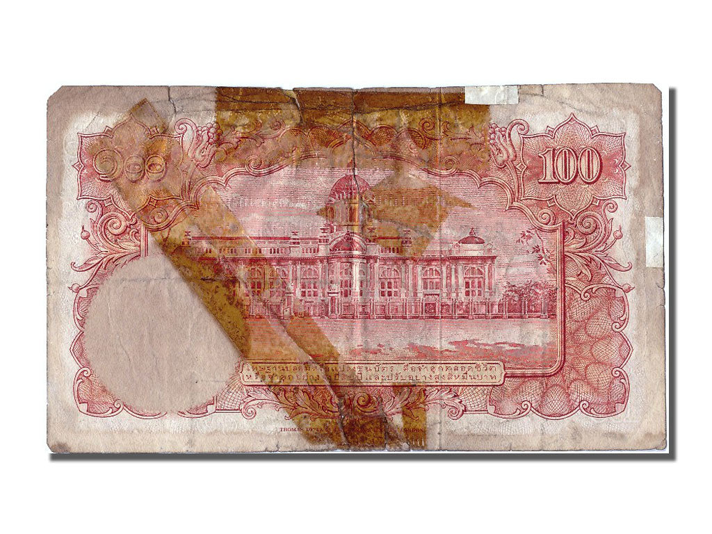 Thailand, 100 Baht, KM #78d, VG(8-10), C52 854049