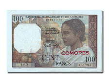 Comoros, 100 Francs, KM #3b, UNC(60-62), C.1794