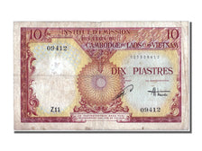 French Indo-China, 10 Piastres = 10 Dong, KM #107, VF(30-35), Z11 09412