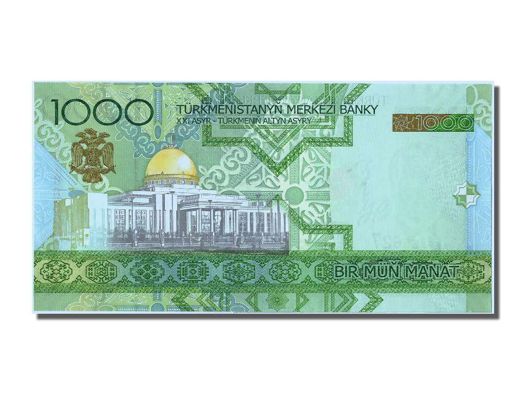 Banconote, Turkmenistan, 1000 Manat, 2005, FDS