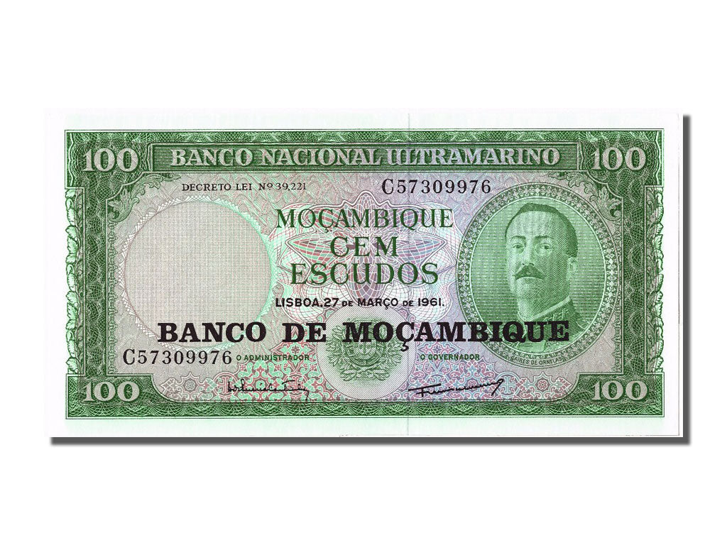 Banknot, Mozambik, 100 Escudos, UNC(65-70)