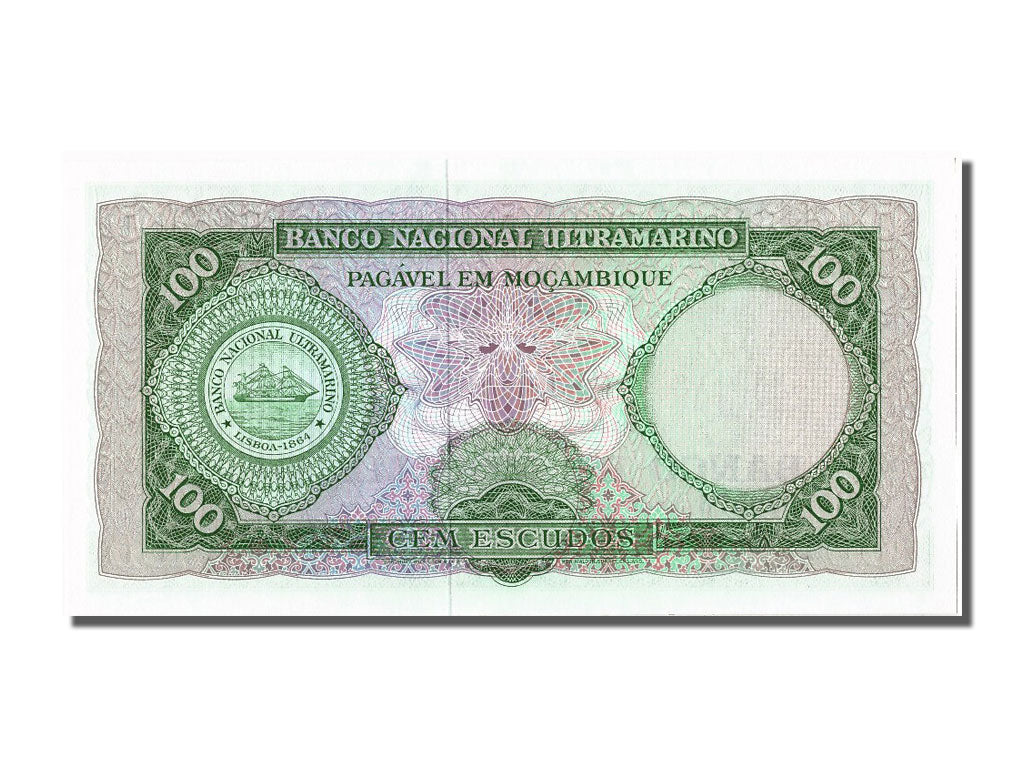 Banknot, Mozambik, 100 Escudos, UNC(65-70)