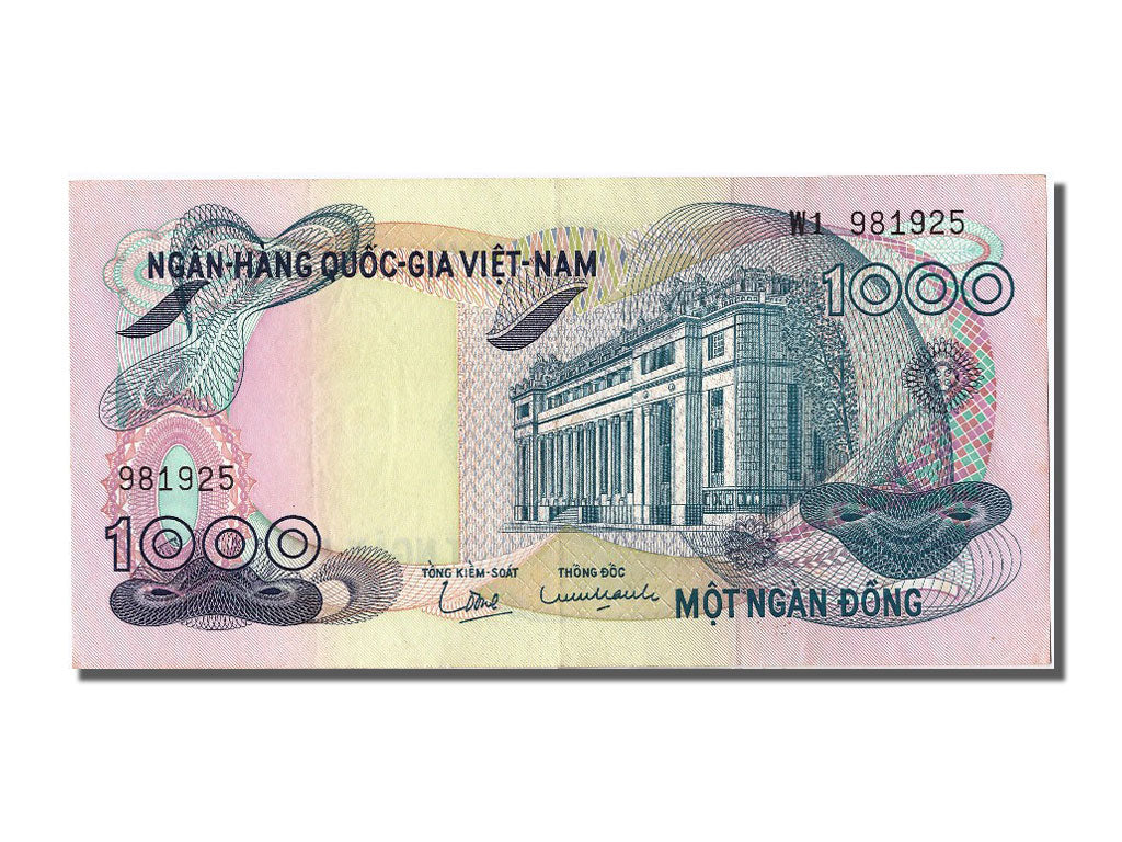 Banknote, South Viet Nam, 1000 D<ox>ng, UNC(63)