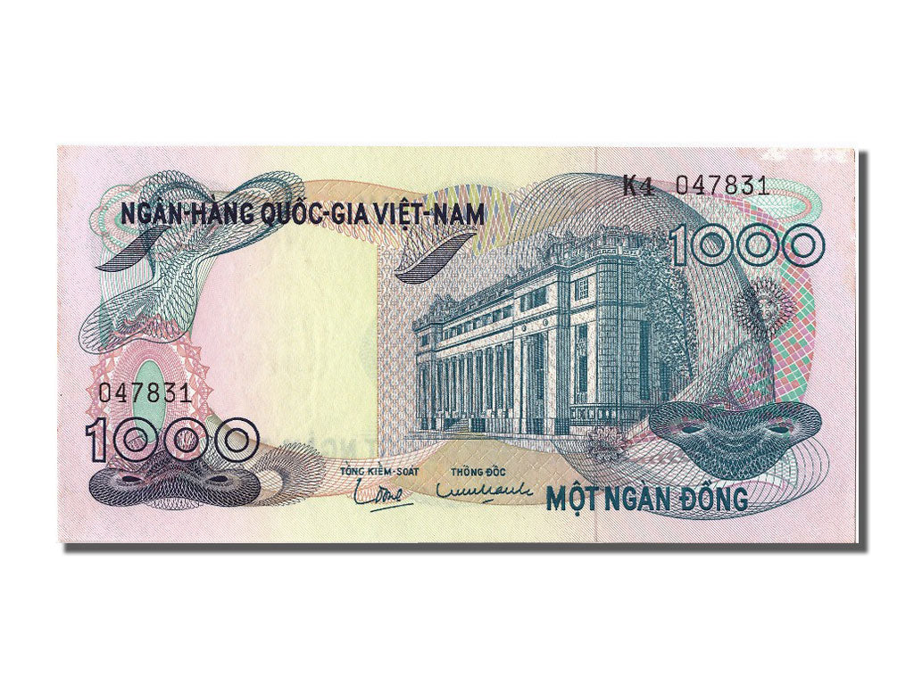 Banknote, South Viet Nam, 1000 D<ox>ng, UNC(63)