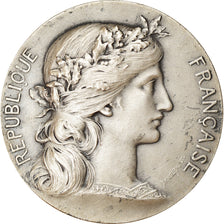 France, Medal, Marianne, Offert par Mr Farjon, Sénateur du Pas-de-Calais