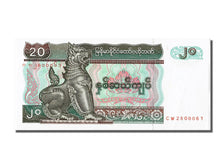 Biljet, Myanmar, 20 Kyats, NIEUW