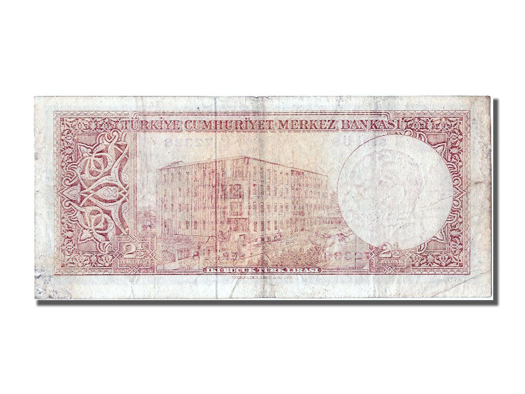 Turkey, 2 1/2 Lira, 1957, KM #152a, 1957-07-01, VF(30-35), U8 72338