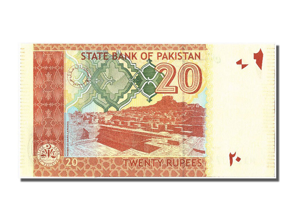 Pakistan, 20 Rupees, 2007, KM #46c, UNC(65-70), M1170743