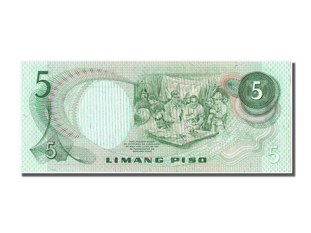 Banknote, Philippines, 5 Piso, UNC(65-70)